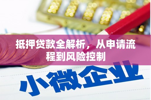 罗田抵押贷款全解析，从申请流程到风险控制