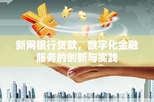 罗田新网银行贷款，数字化金融服务的创新与实践