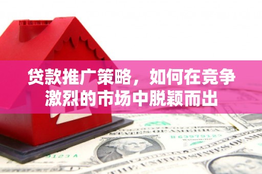 罗田贷款推广策略，如何在竞争激烈的市场中脱颖而出