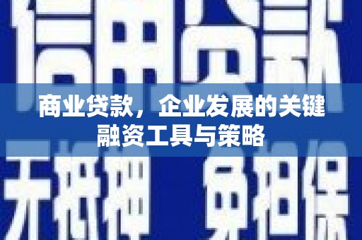 罗田商业贷款，企业发展的关键融资工具与策略