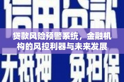 罗田贷款风险预警系统，金融机构的风控利器与未来发展