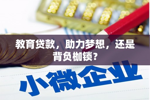罗田教育贷款，助力梦想，还是背负枷锁？