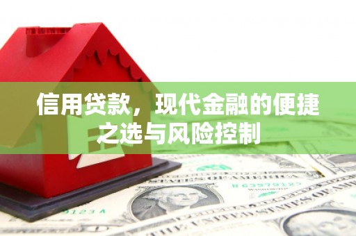 罗田信用贷款，现代金融的便捷之选与风险控制