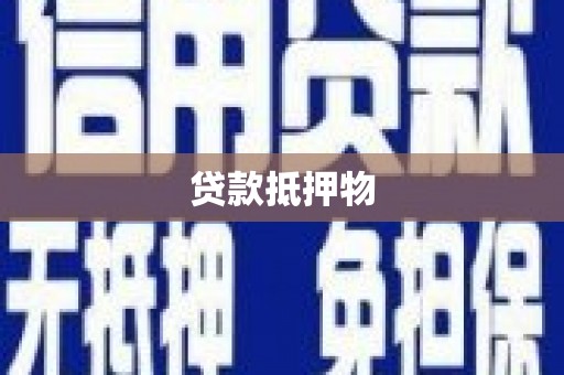 罗田贷款抵押物
