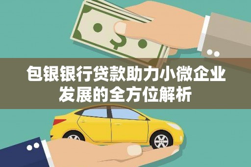 罗田包银银行贷款助力小微企业发展的全方位解析
