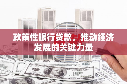 罗田政策性银行贷款，推动经济发展的关键力量