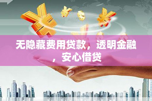 罗田无隐藏费用贷款，透明金融，安心借贷