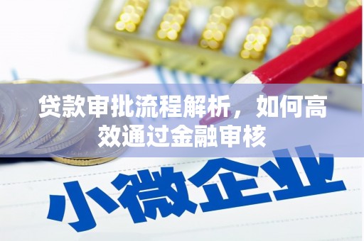 罗田贷款审批流程解析，如何高效通过金融审核