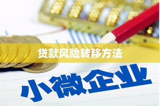 罗田贷款风险转移方法