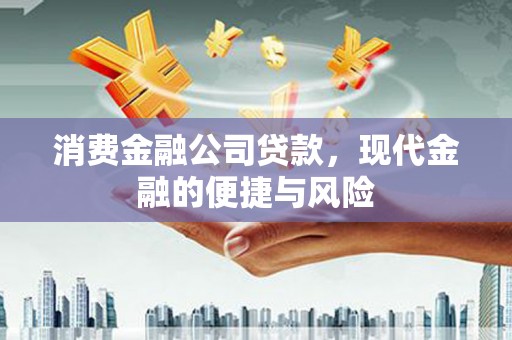 罗田消费金融公司贷款，现代金融的便捷与风险