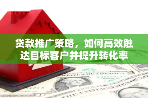 罗田贷款推广策略，如何高效触达目标客户并提升转化率