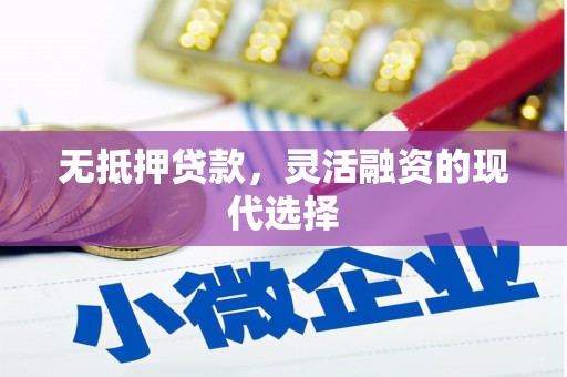 罗田无抵押贷款，灵活融资的现代选择