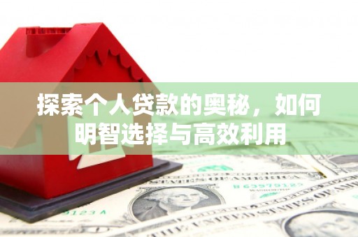 罗田探索个人贷款的奥秘，如何明智选择与高效利用