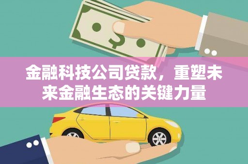 罗田金融科技公司贷款，重塑未来金融生态的关键力量