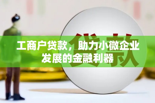 罗田工商户贷款，助力小微企业发展的金融利器