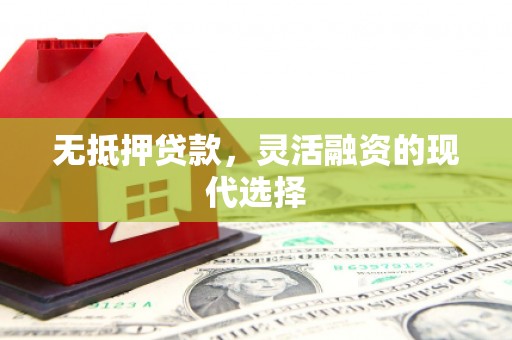 罗田无抵押贷款，灵活融资的现代选择