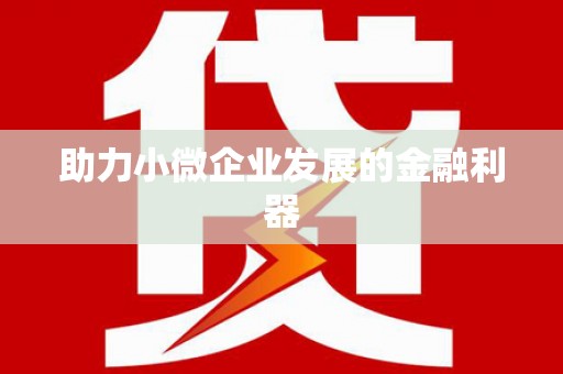 罗田助力小微企业发展的金融利器