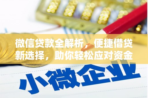 罗田微信贷款全解析，便捷借贷新选择，助你轻松应对资金需求
